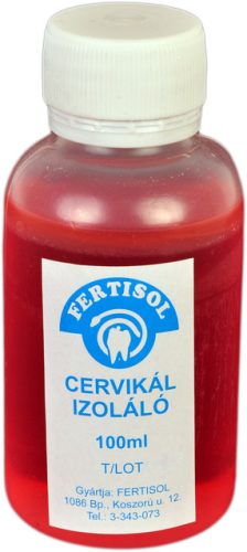 Cervikál izoláló folyadék gipsz-viasz