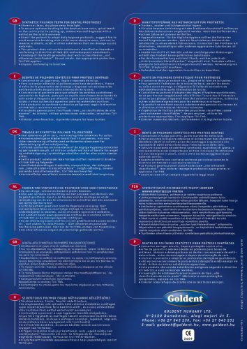 Goldent Classic műfog