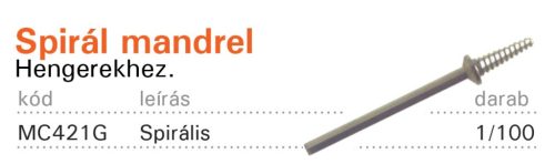 Spirál mandrel